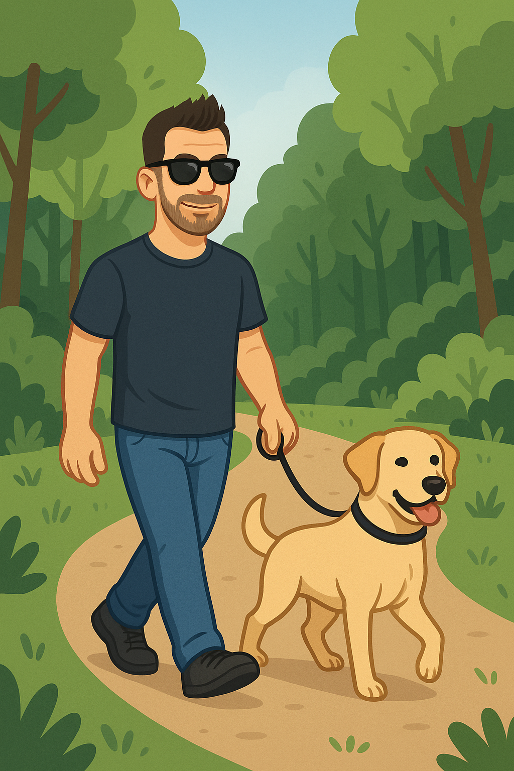 Cédrick, éducateur canin